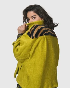Women Alembika Jackets<Funkadelic Weekend Jacket, Lime