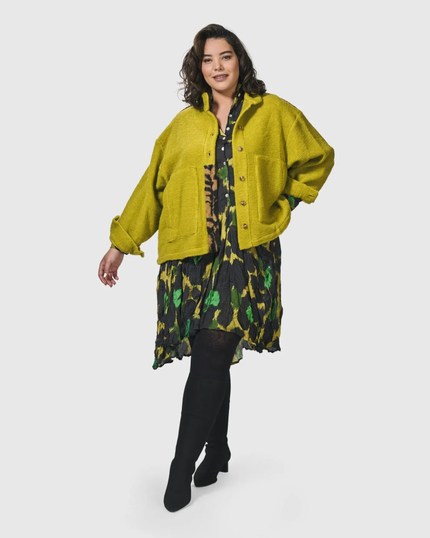 Women Alembika Jackets<Funkadelic Weekend Jacket, Lime