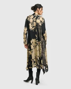 Women Alembika Dresses<Gaia A-Line Trapeze Dress, Floral