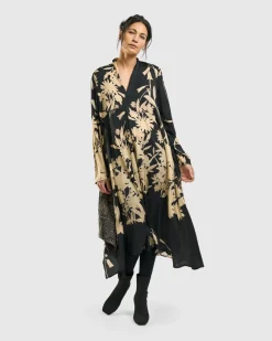 Women Alembika Dresses<Gaia A-Line Trapeze Dress, Floral