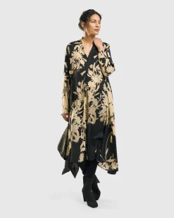 Women Alembika Plus<Gaia A-Line Trapeze Dress, Floral