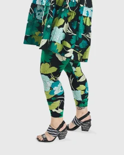 Women Alembika Plus<Garden Leggings, Floral