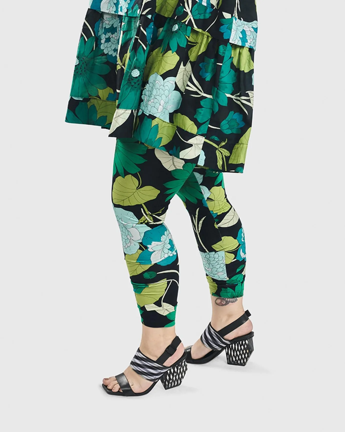 Women Alembika Plus<Garden Leggings, Floral