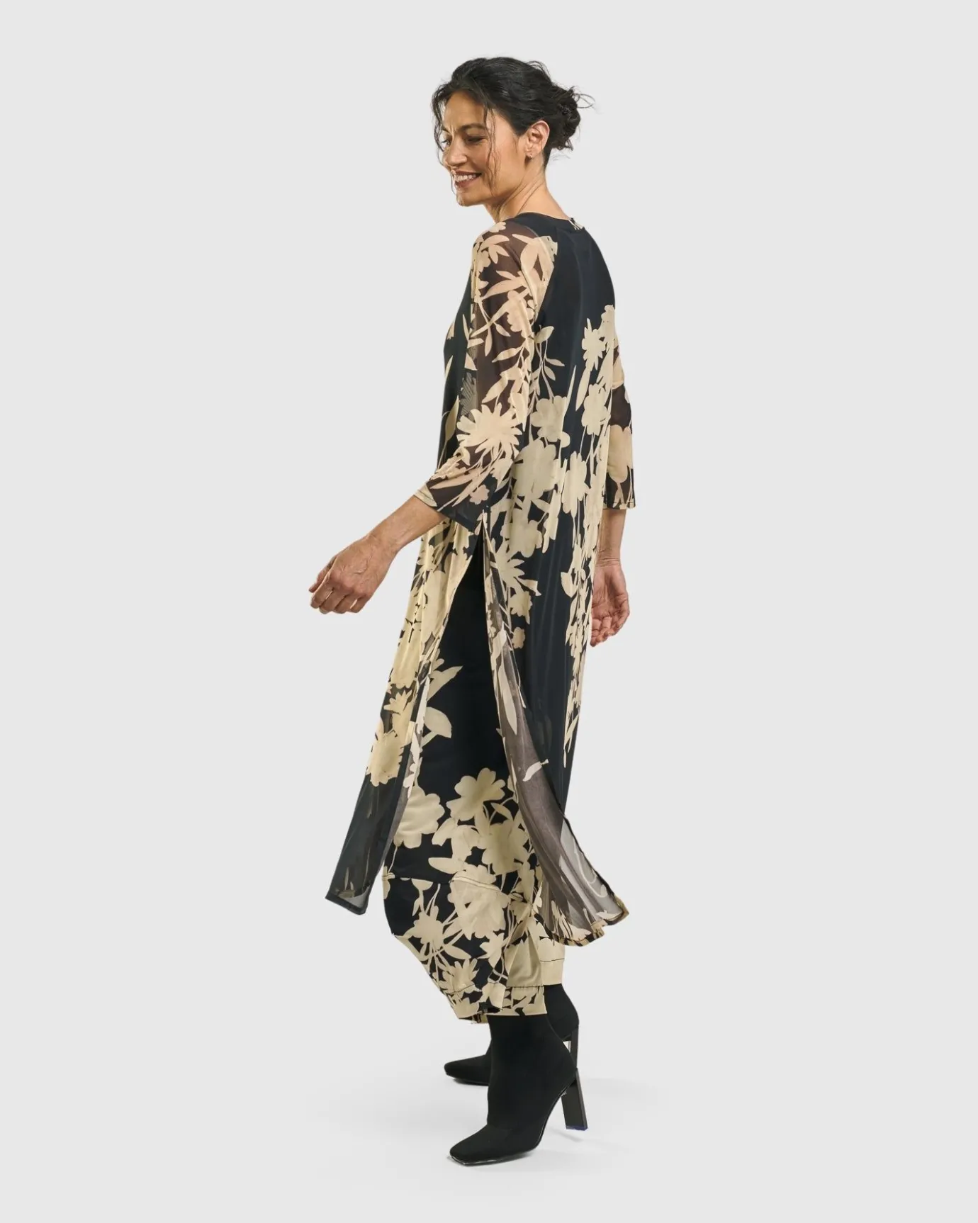Women Alembika Tops & Tunics<Gardenia Tunic Dress, Floral
