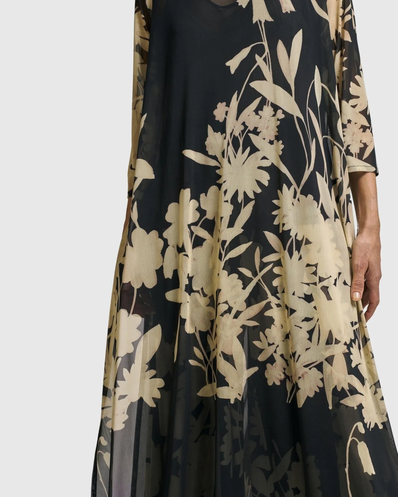 Women Alembika Tops & Tunics<Gardenia Tunic Dress, Floral