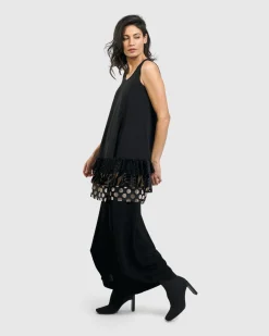 Women Alembika Tops & Tunics<Gemma Sleeveless Tunic Top, Gold