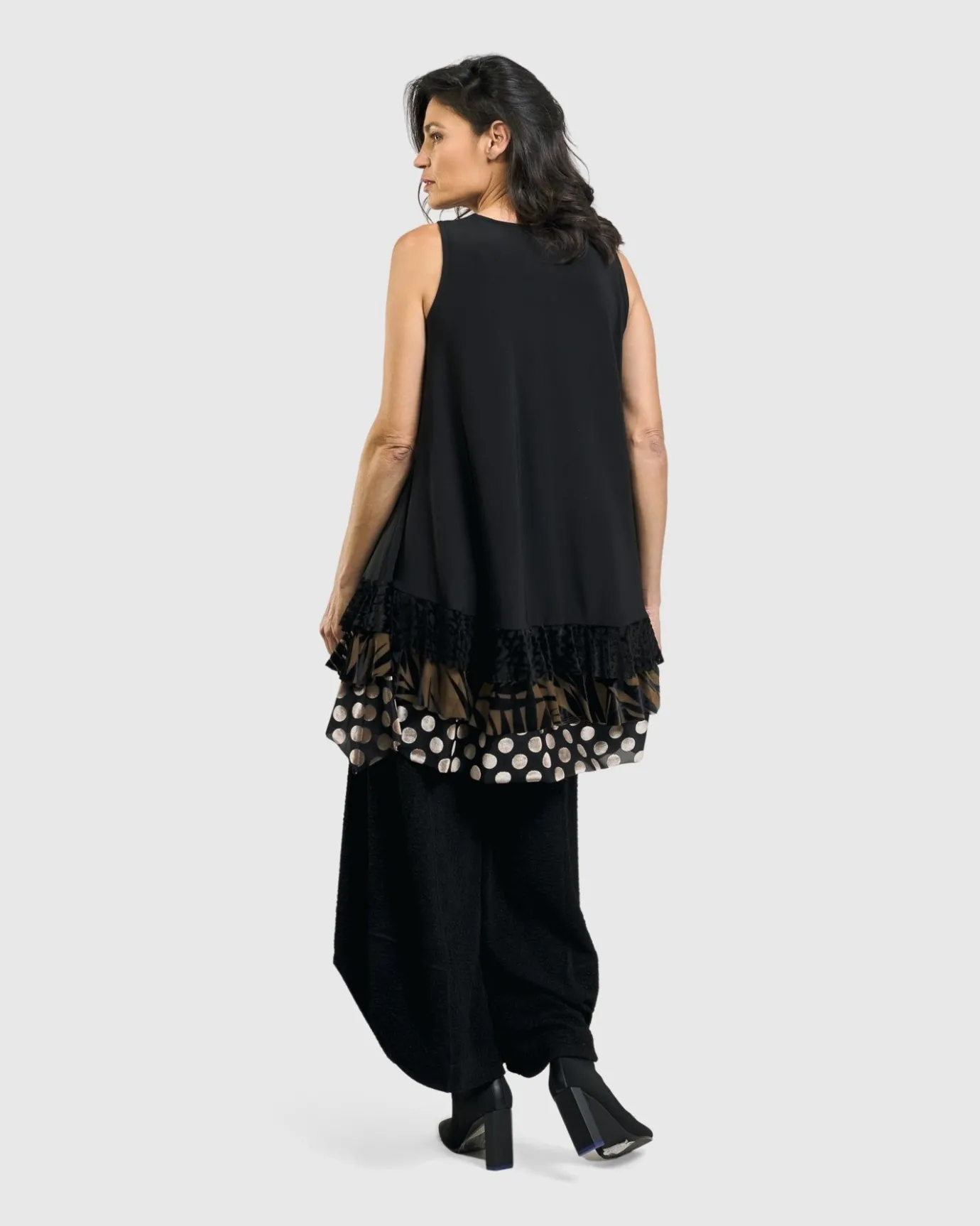 Women Alembika Tops & Tunics<Gemma Sleeveless Tunic Top, Gold