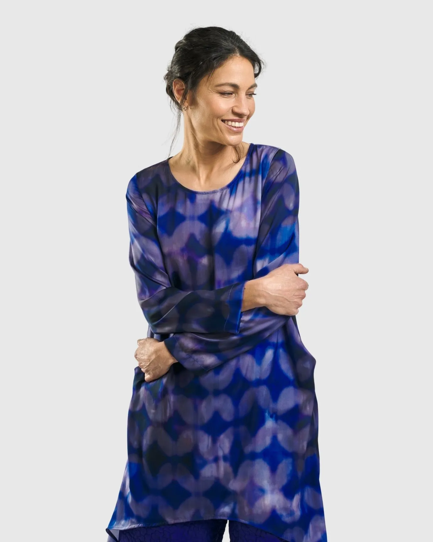 Women Alembika Tops & Tunics<Gemstone Tunic Top, Royal