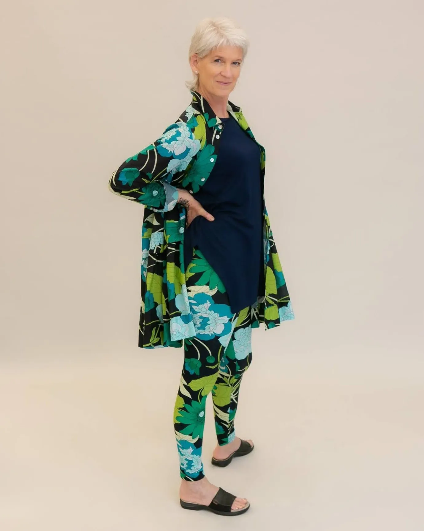 Women Alembika Tops & Tunics<Getaway Tunic Blouse, Floral