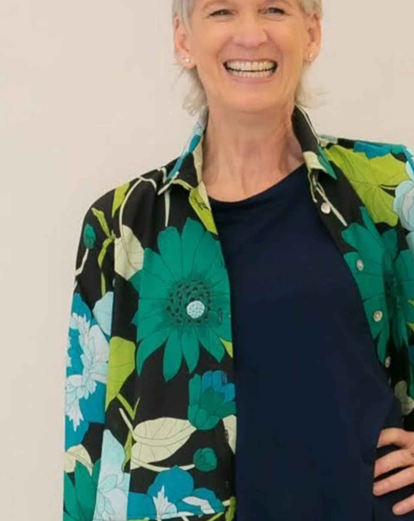 Women Alembika Plus<Getaway Tunic Blouse, Floral