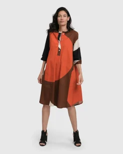 Women Alembika Dresses<Ginny Oversized Shift Dress, Blossom