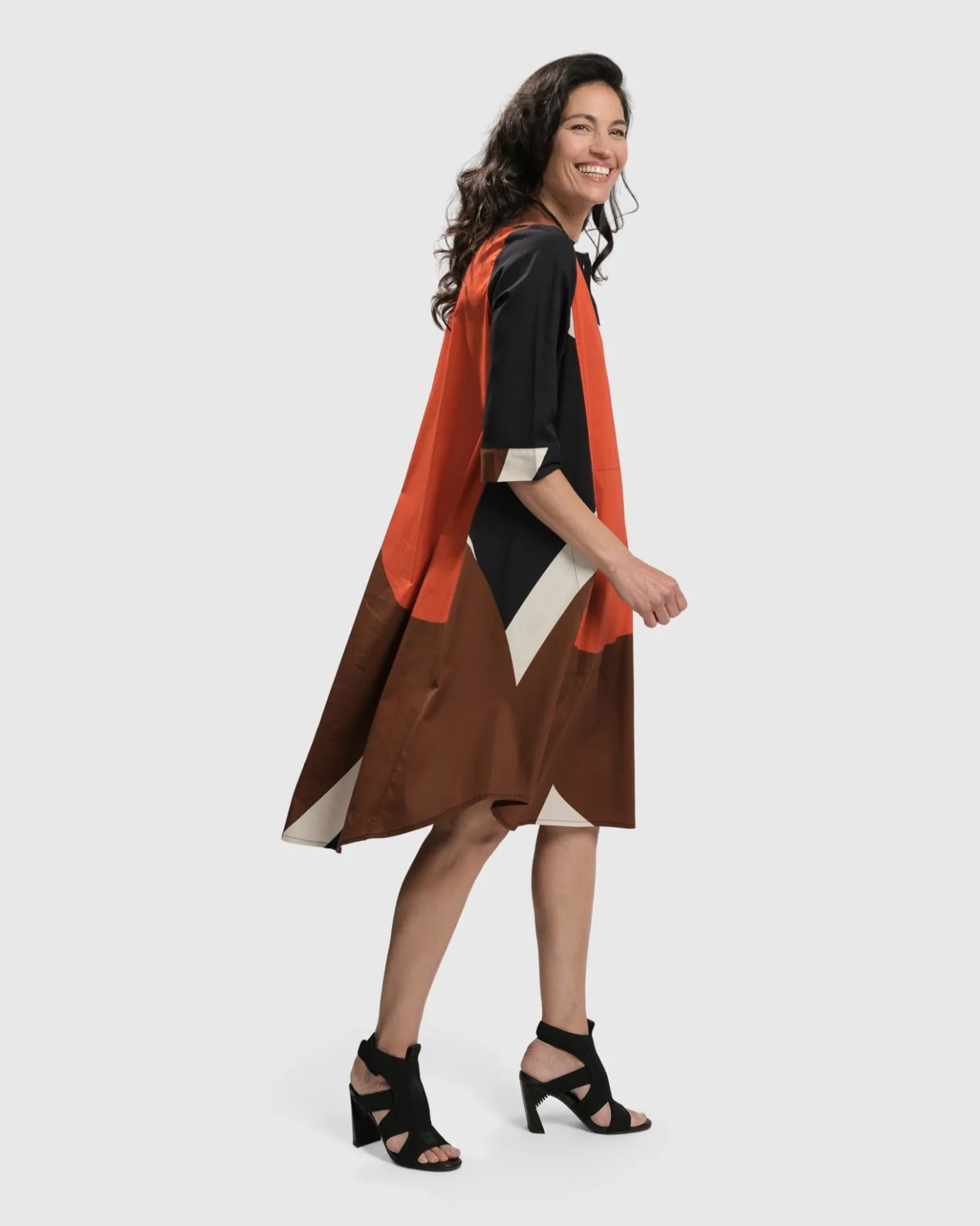 Women Alembika Plus<Ginny Oversized Shift Dress, Blossom