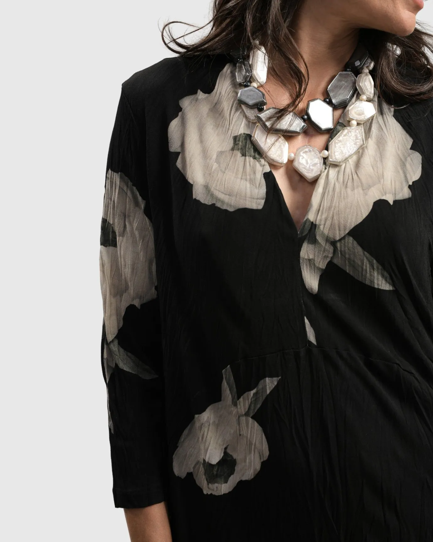 Women Alembika Accessories<Glory Faceted Bead Necklace, Starlight