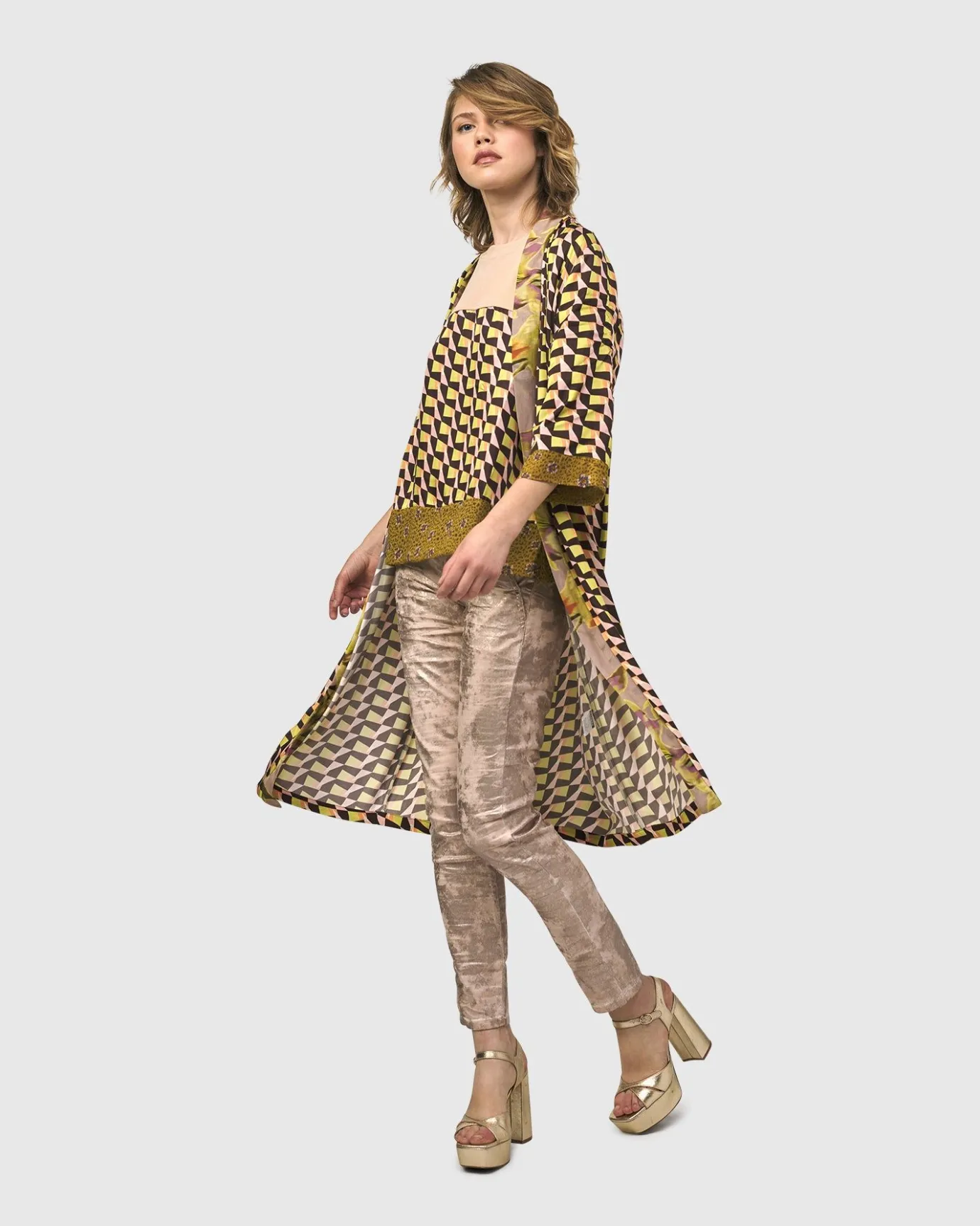 Women Alembika Jackets<Godard Smoking Jacket, Geometric
