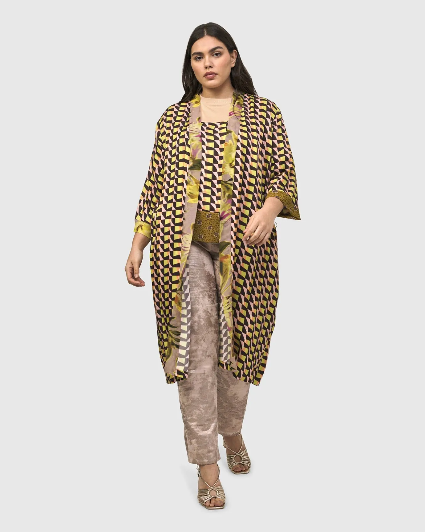 Women Alembika Jackets<Godard Smoking Jacket, Geometric