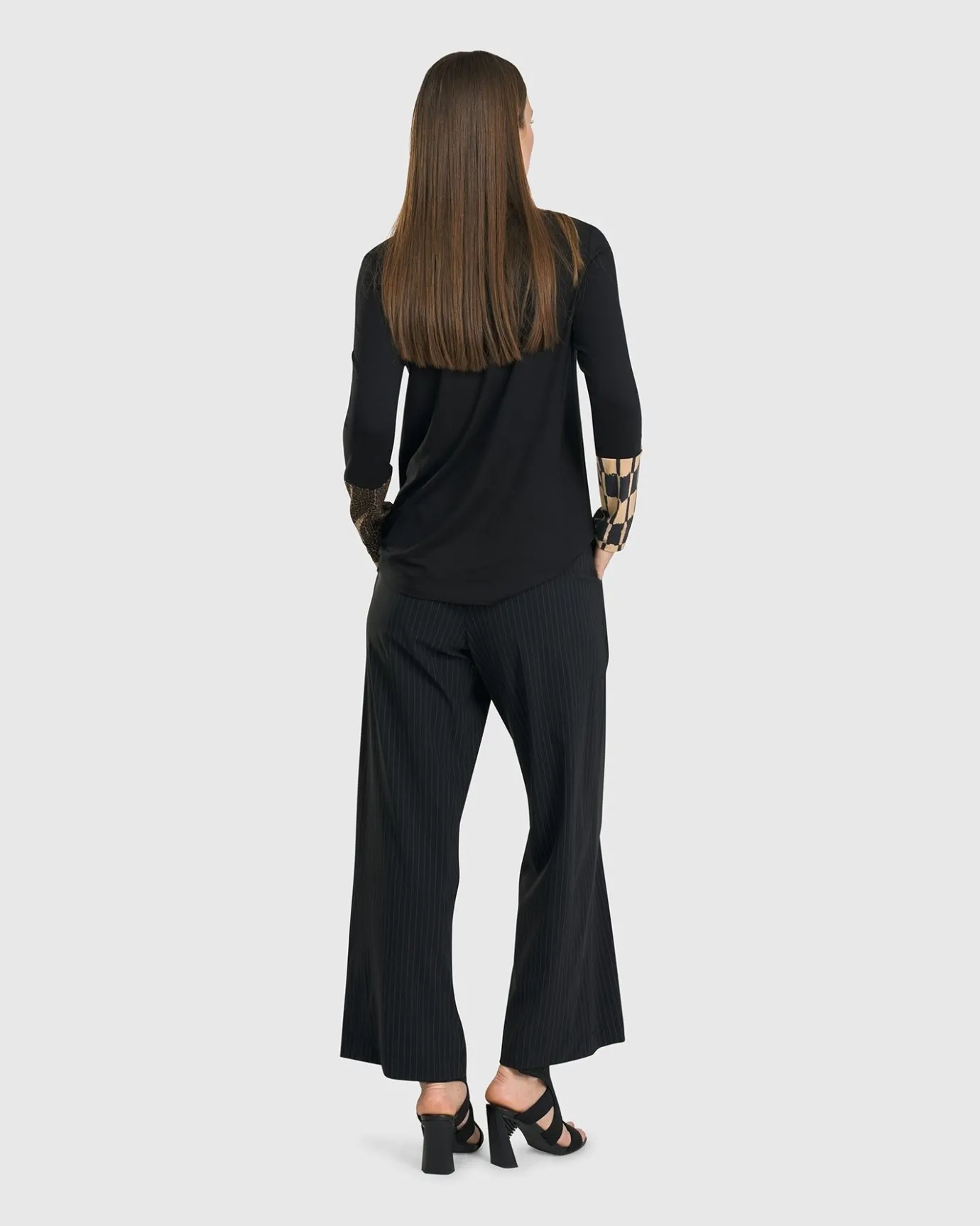 Women Alembika Plus<Go-To Long Sleeve Top, Coffee