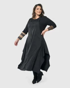 Women Alembika Plus<Go-To Long Sleeve Top, Coffee