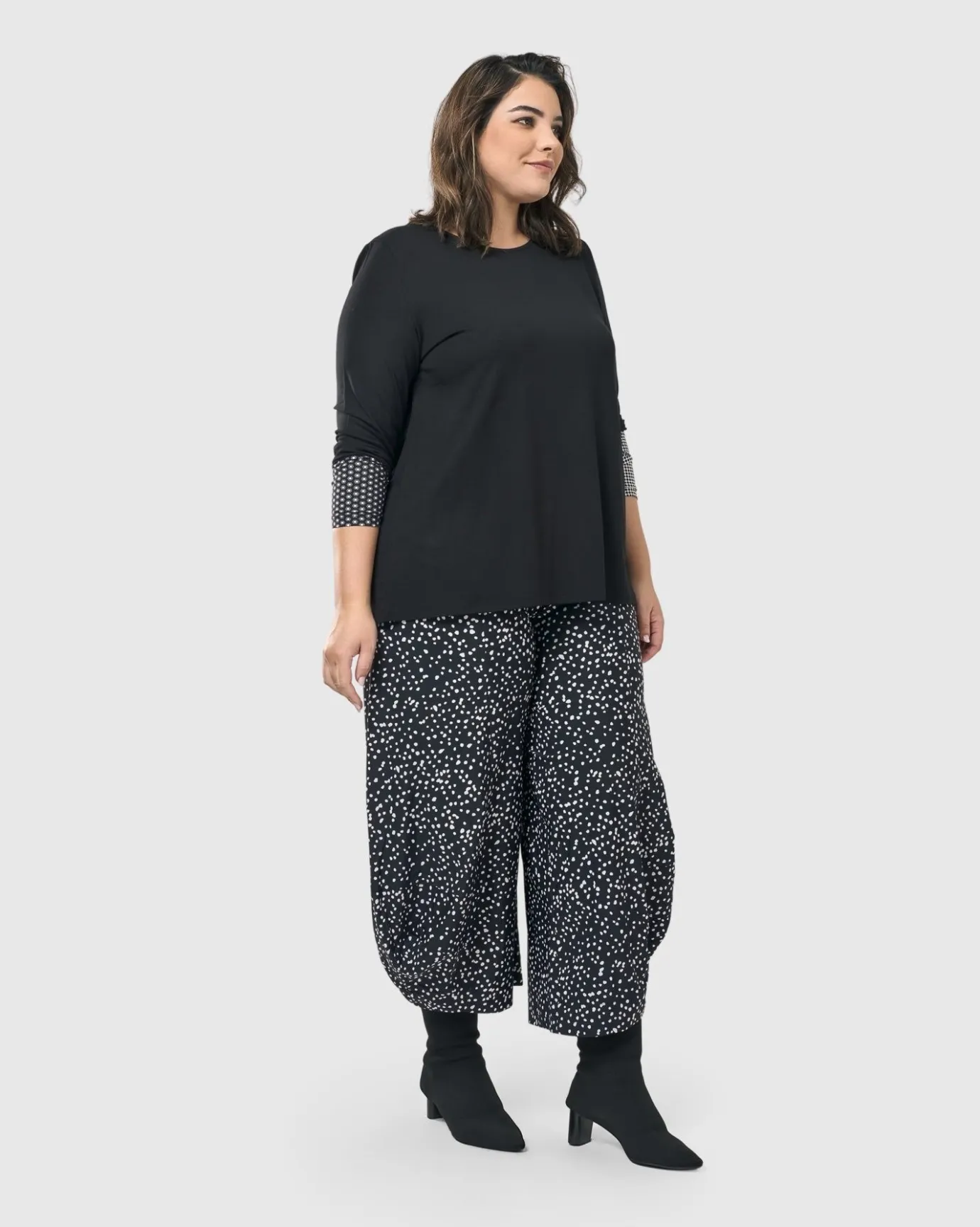 Women Alembika Tops & Tunics<Go-To Long Sleeve Top, Mono