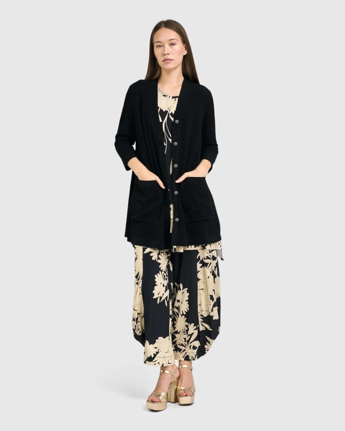 Women Alembika Jackets<Granite Cardi Jacket, Black