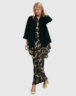 Women Alembika Pants & Skirts<Hazel Crinkle Palazzo Pants, Multi