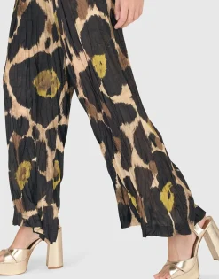 Women Alembika Pants & Skirts<Hazel Crinkle Palazzo Pants, Multi