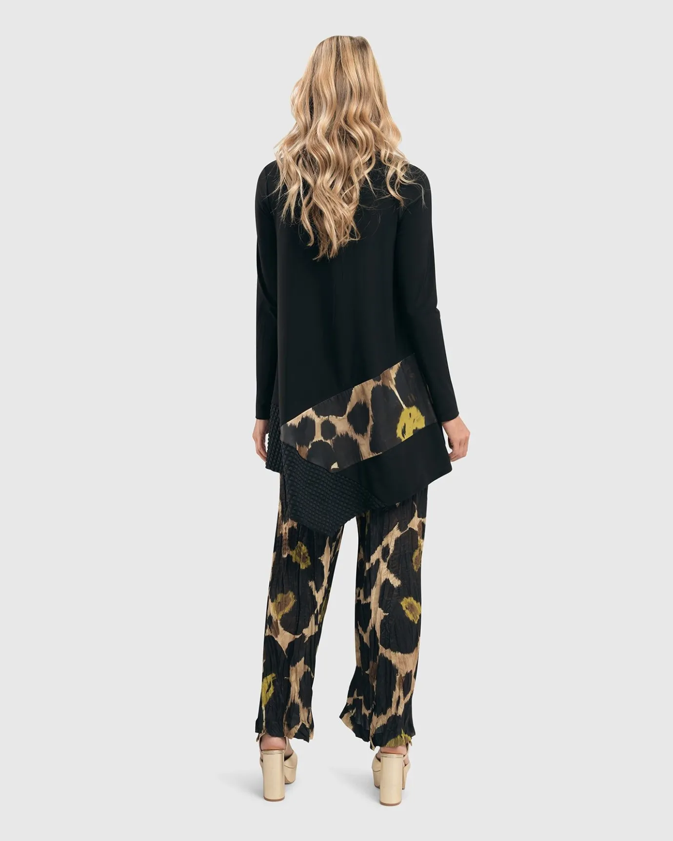 Women Alembika Tops & Tunics<Hazel Mix Media Swing Top, Multi