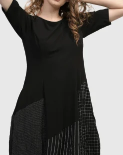 Women Alembika Plus<Hera T-Shirt Cocoon Dress, Mix