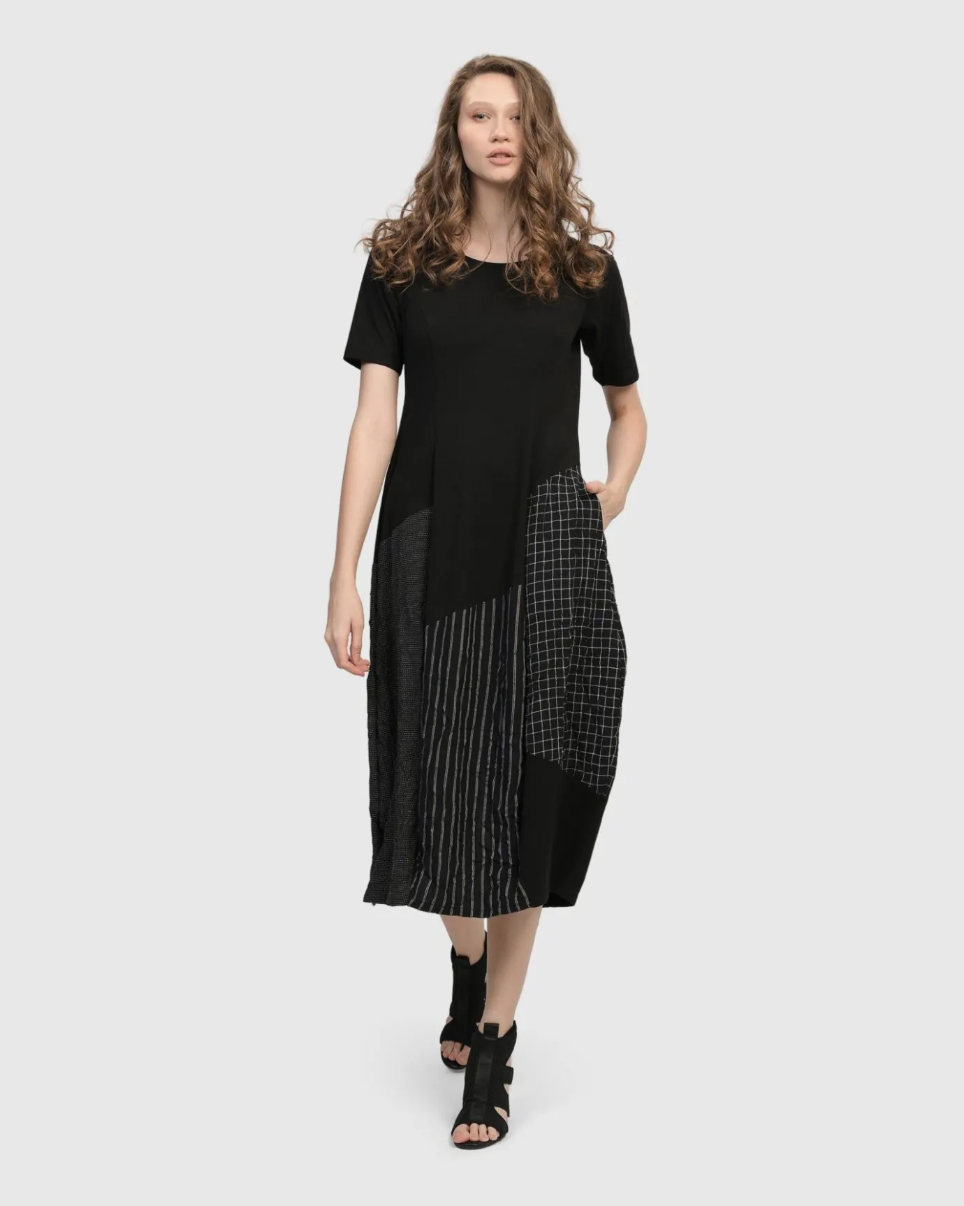 Women Alembika Dresses<Hera T-Shirt Cocoon Dress, Mix