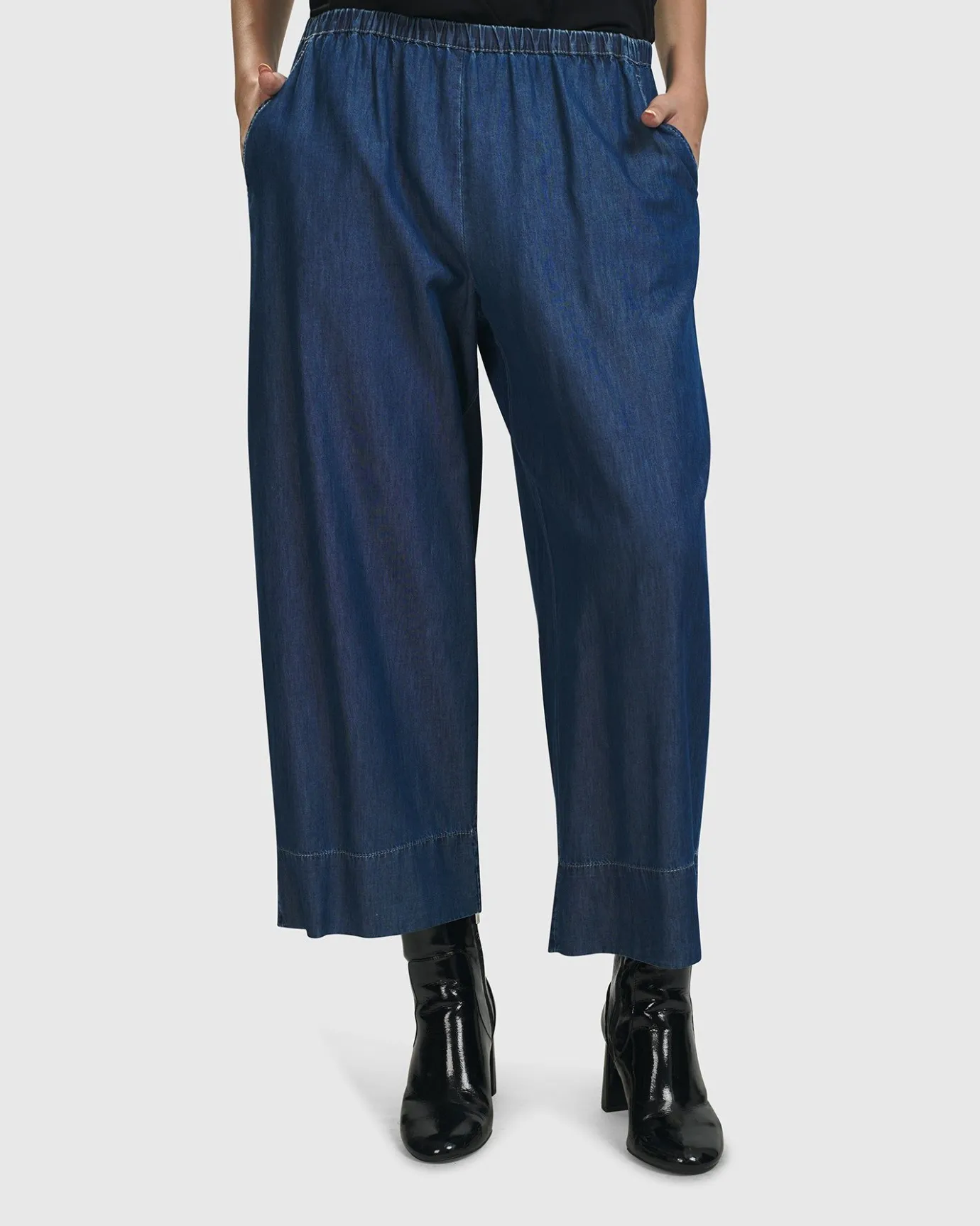 Women Alembika Plus<Hestia Pants, Denim