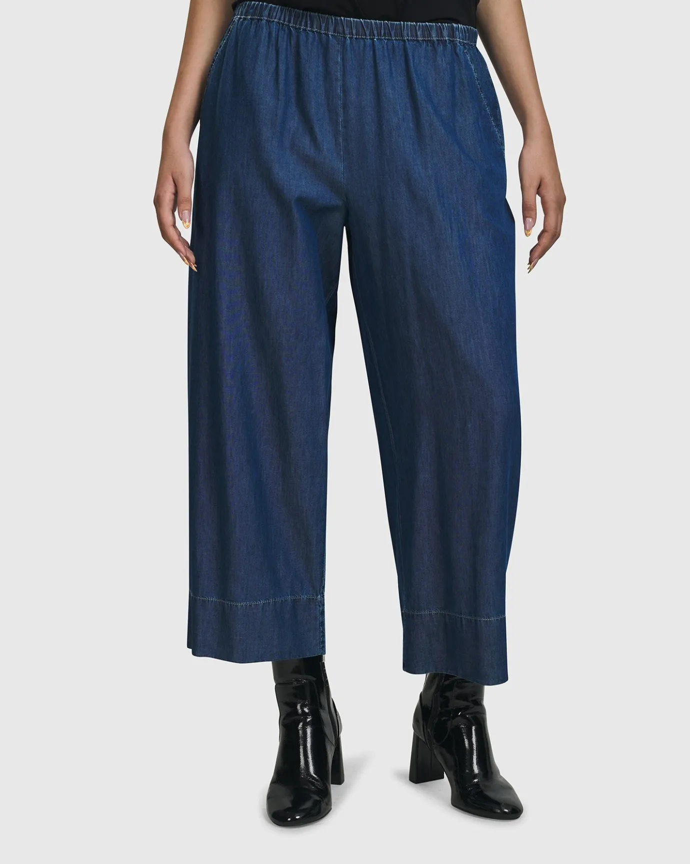Women Alembika Plus<Hestia Pants, Denim