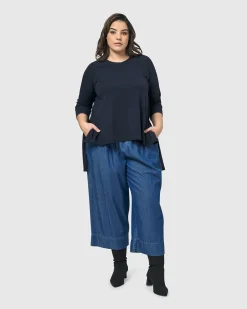 Women Alembika Pants & Skirts<Hestia Pants, Denim