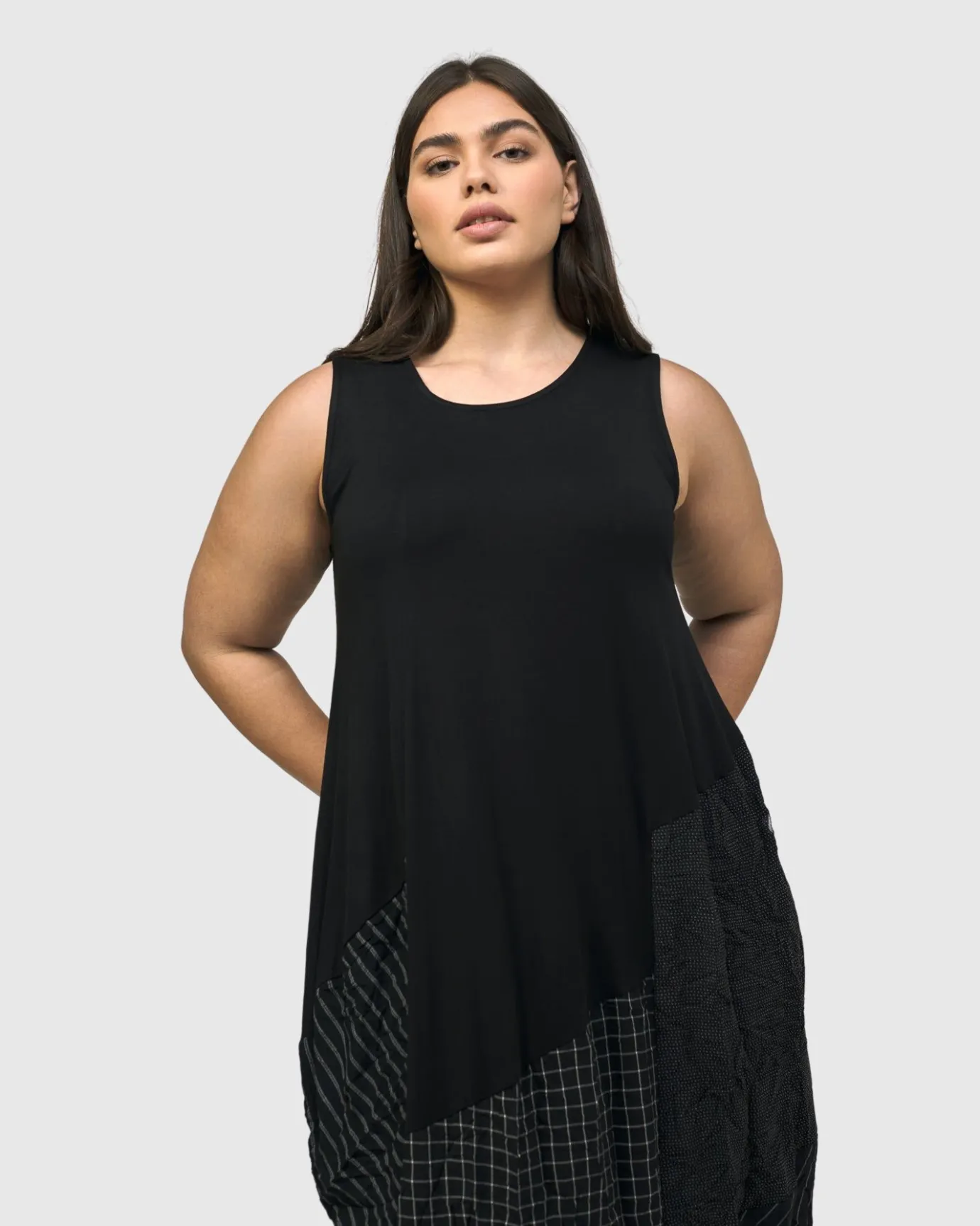 Women Alembika Dresses<Hestia Sleeveless Cocoon Dress, Mix