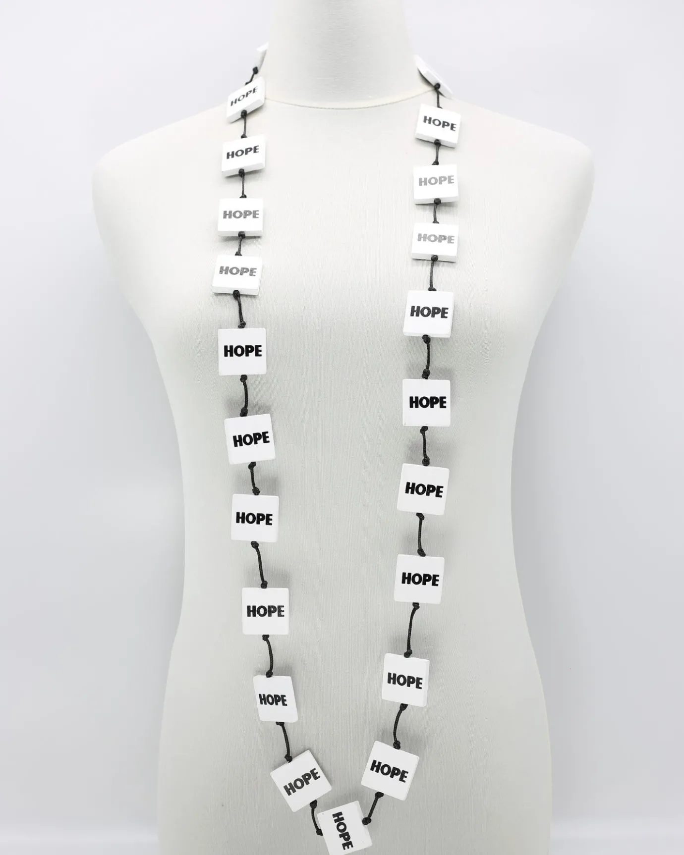 Women Alembika Accessories<Hope Squares Necklace, White
