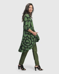 Women Alembika Plus<Hypnotic Hi-Lo Tunic Top, Clover