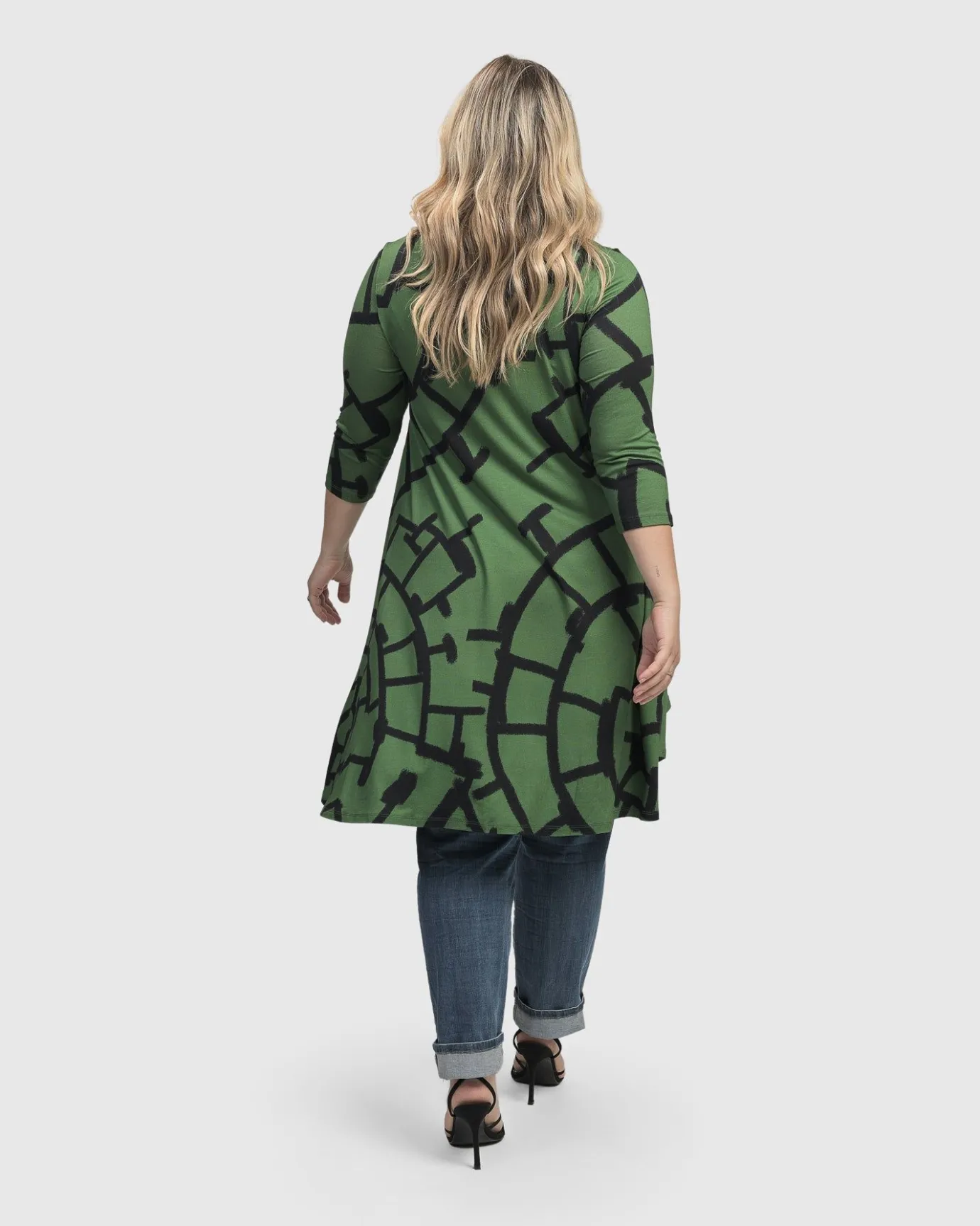 Women Alembika Plus<Hypnotic Hi-Lo Tunic Top, Clover