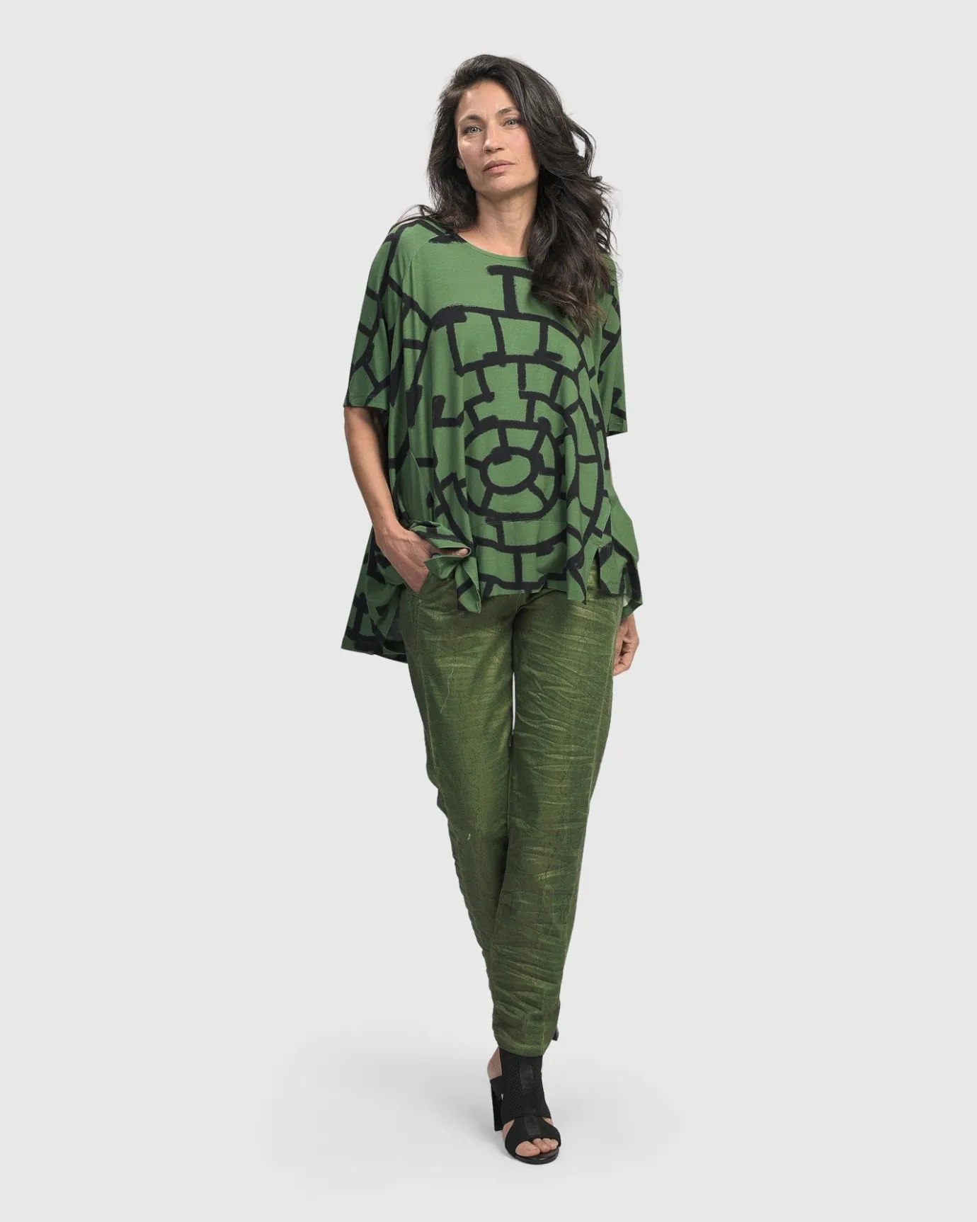 Women Alembika Tops & Tunics<Hypnotic Swing Tunic Top, Clover