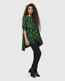 Women Alembika Tops & Tunics<Hypnotic Swing Tunic Top, Clover