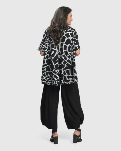 Women Alembika Plus<Hypnotic Swing Tunic Top, Silver