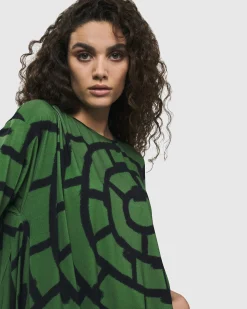 Women Alembika Plus<Hypnotic Swing Tunic Top, Clover