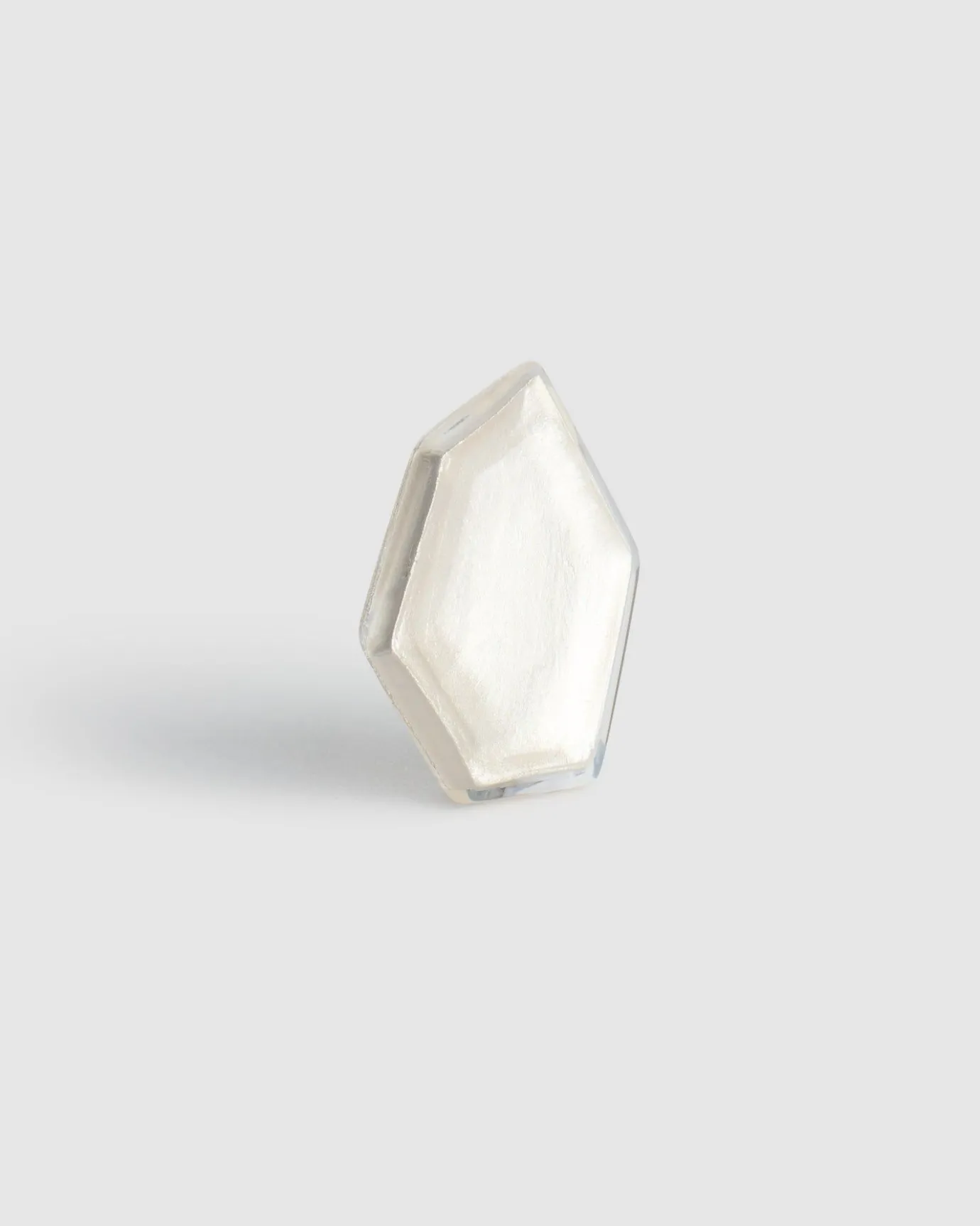 Women Alembika Accessories<Ice Faceted Clip Earrings, Frost