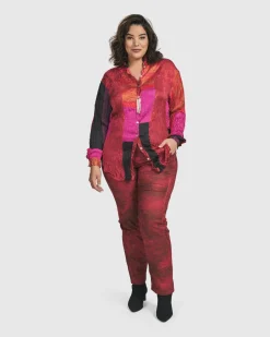 Women Alembika Plus<Iconic Jeans Desires, Red