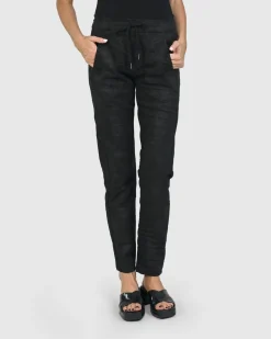 Women Alembika Plus<Iconic Stretch Jeans, Black Washed