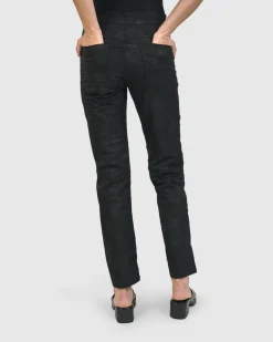 Women Alembika Plus<Iconic Stretch Jeans, Black Washed
