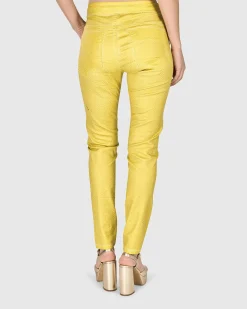Women Alembika Plus<Iconic Stretch Jeans, Honey Snake