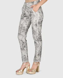 Women Alembika Plus<Iconic Stretch Jeans, Marble