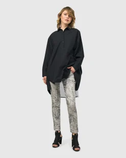 Women Alembika Plus<Iconic Stretch Jeans, Marble