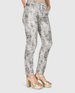 Women Alembika Plus<Iconic Stretch Jeans, Marble