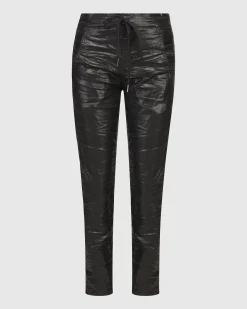 Women Alembika Plus<Iconic Stretch Jeans, Metallic Black
