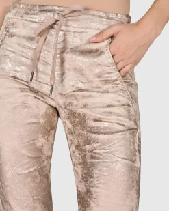 Women Alembika Plus<Iconic Stretch Jeans, Rose Gold Nude