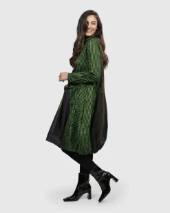 Women Alembika Plus<In My Element Wonderful Dress, Forest